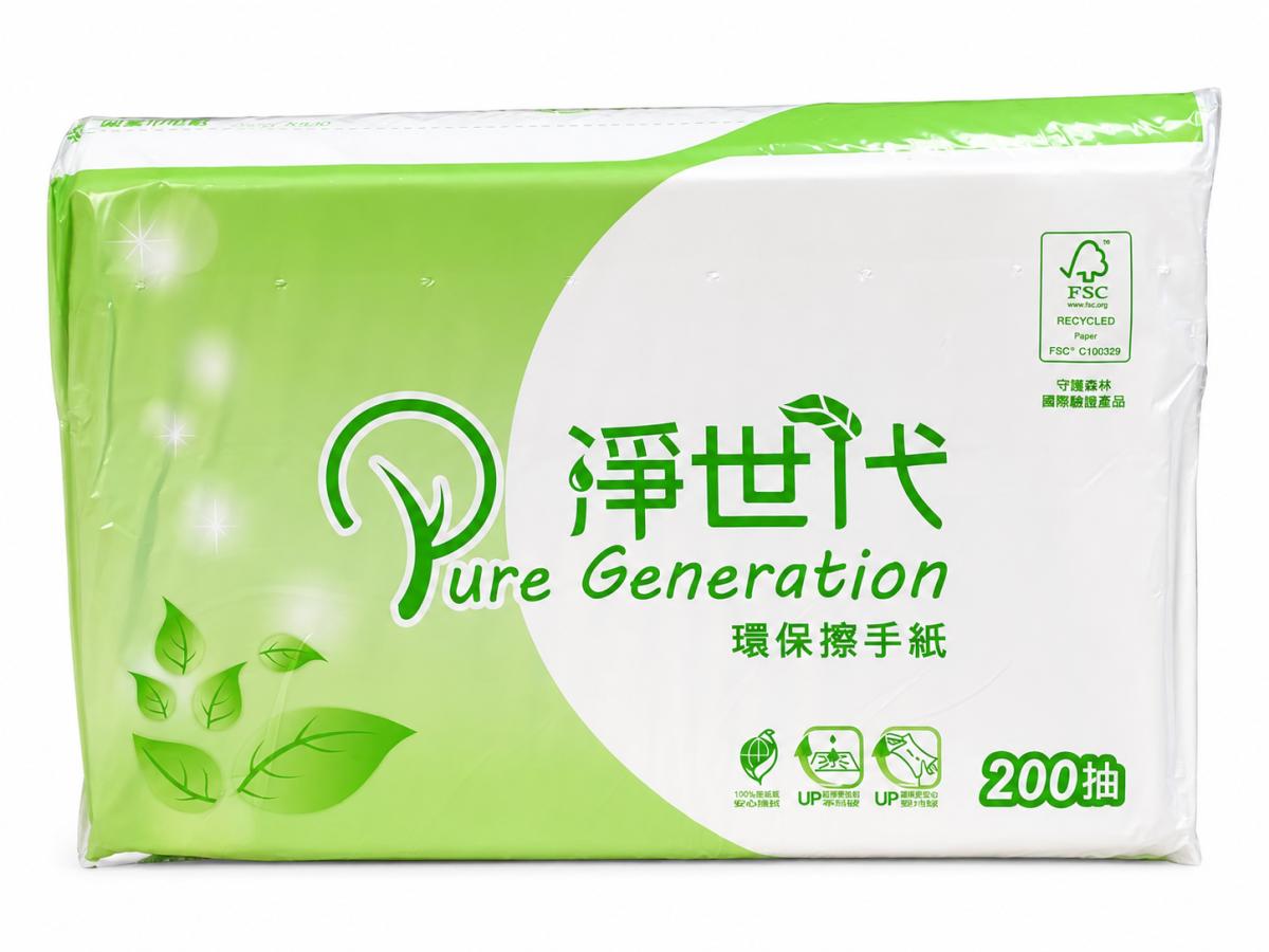 淨世代 環保擦手紙